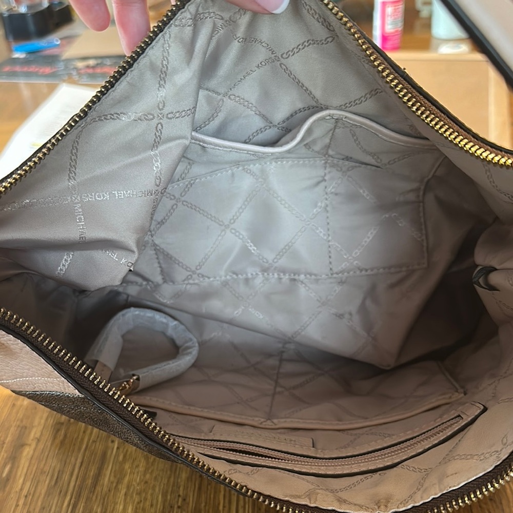 Michael Kors Brown and Cream Women's Bag - Picture 4 of 4